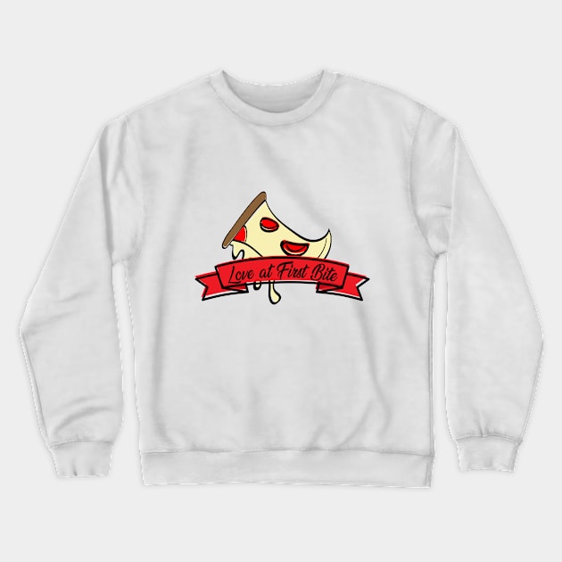 Love at First Bite Crewneck Sweatshirt by HarlinDesign